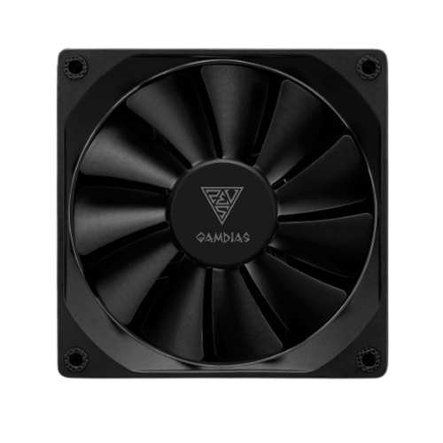 Gamdias Aeolus M3-1204R - 120mm PWM ARGB Cabinet Fan (Four Pack)